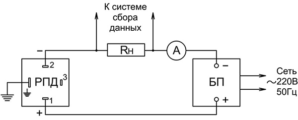 Схема монтажа РПД