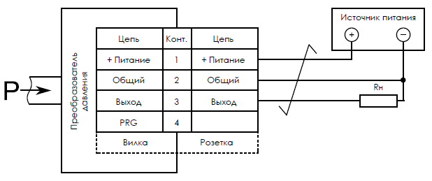 Пд100 схема подключения