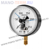 ДМ2005ф, ДА2005ф, ДВ2005ф Манометры электроконтактные