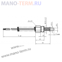 ТХА-003, ТХК-003 Преобразователи термоэлектрические