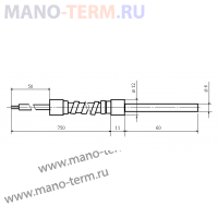 ТСП-002-04 модель 1 Термометр сопротивления платиновый